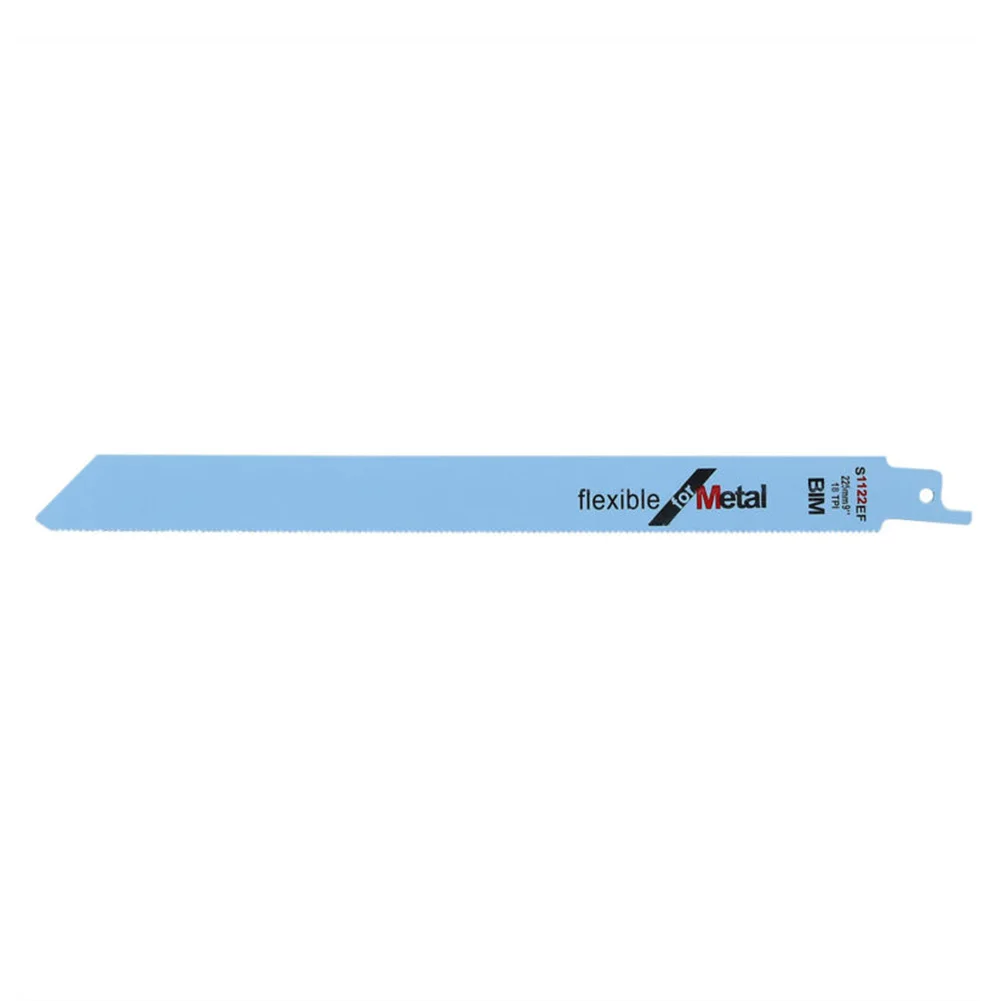 

10Pcs S1122EF Reciprocating Saw Blade Bi-Metal Saw Blades For Wood Metal Cutting 18TPI For Bosch Dewalt Makita