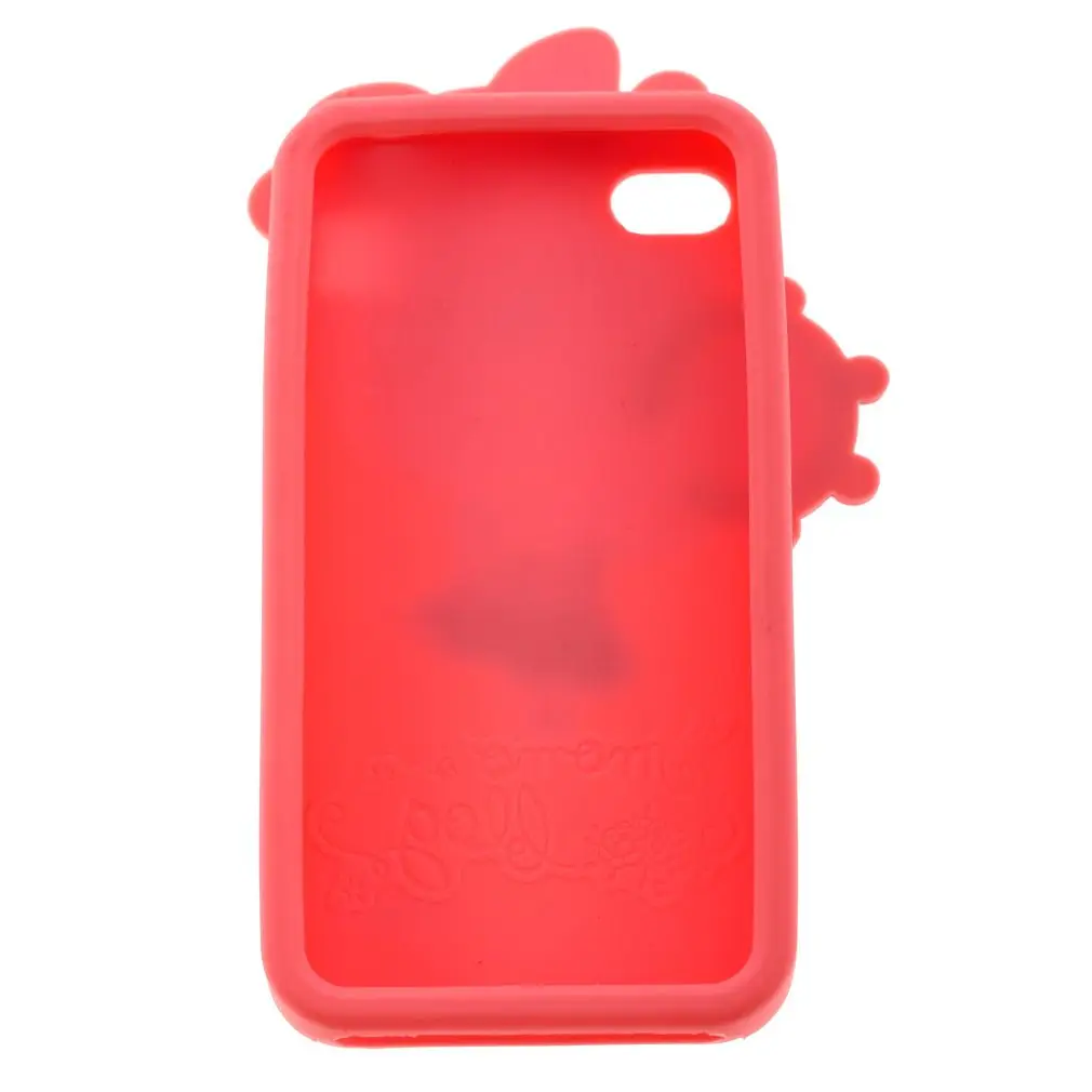 

Cute 3D ROMANE Soft Silicone Case Cover for IPhone 4 4G 4S