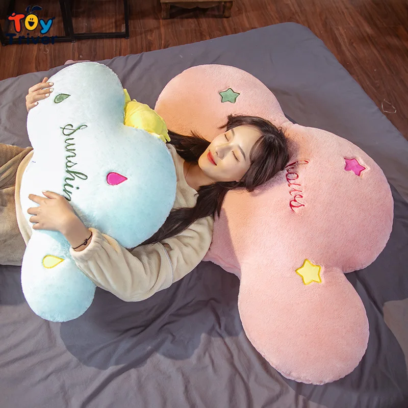 

New Kawaii Colorful Clouds Plush Toys Plush Pillows Cushion Triver Stuffed Dolls Baby Girls Kids Children Gifts Home Room Decor