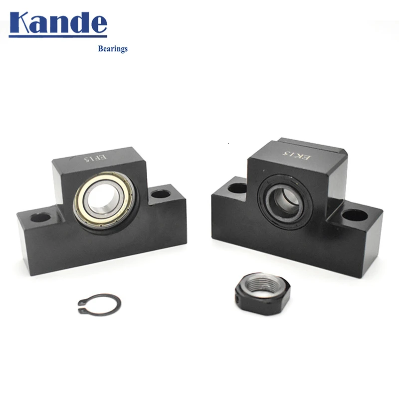 Шариковый винт Поддержка блок серии EK10 EF10 EK12 EF12 EK15 EF15 FK20 EK10~ EK20 подшипник Корпус