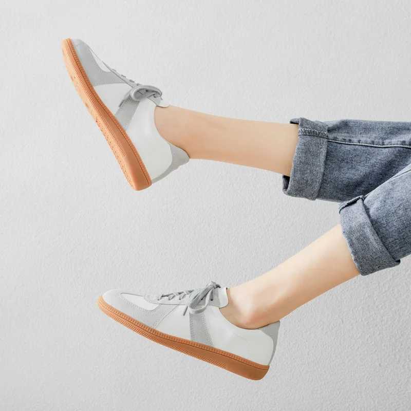 Женские парусиновые кроссовки QWEDF белые из Вулканизированной Ткани повседневная