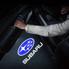 1 шт. автомобильная светодиодная дверь, проектор призрак, тень, приветственный свет для SUBARU Forester Outback legacy Impreza XV Tribeca BRZ