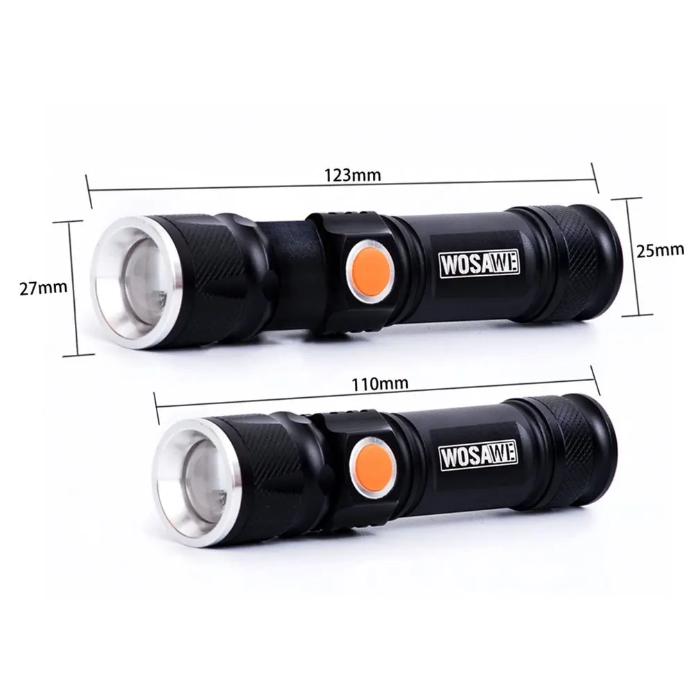 WOSAWE водонепроницаемый T6 велосипедный светильник фонарь длинный для велосипеда