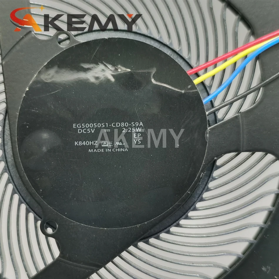 

Akemy New Laptop Notebook CPU cooling Fan for Asus S5300 S5300U S5300UN S5300UF S5300UA 13NB01A0p01011