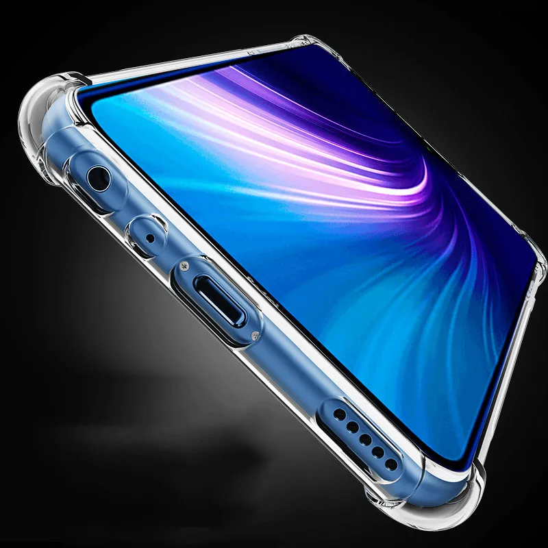 Прозрачный чехол для Xiaomi Redmi Note 8 Pro | Мобильные телефоны и аксессуары