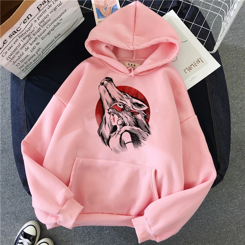 Totoro Studio Ghibli Kawaii толстовки Harajuku Забавный аниме для женщин мультфильм толстовка Ullzang 90s мода толстовка Графический Женский милый