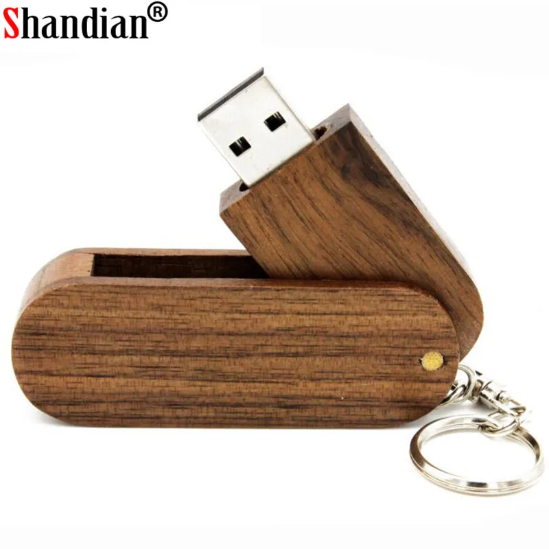 Цепочка для ключей деревянный флеш диск USB 2 0 ГБ 4 8 16 32 64 г 128 свободный