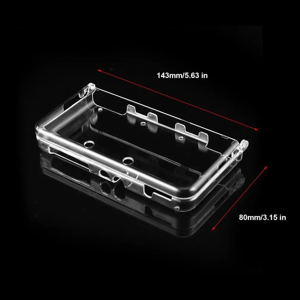 

Lightweight Rigid Plastic Clear Crystal Protective Hard Shell Skin Case Cover For Nintendo New 3DS/3DS XL/2DS XL Console & Games
