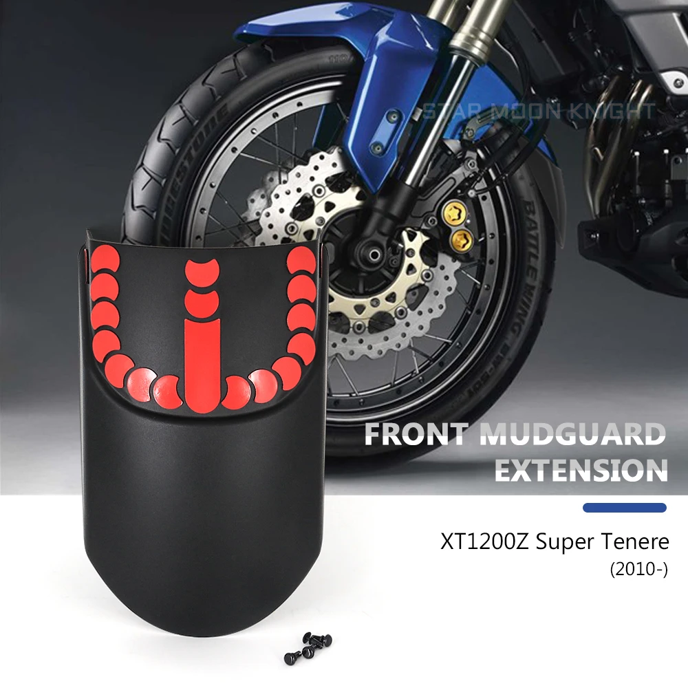 

XT 1200 Z Motorcycle front fender mudguard Rear extension extension For Yamaha XTZ1200 XTZ 1200 XT1200Z Super Tenere 2010 -