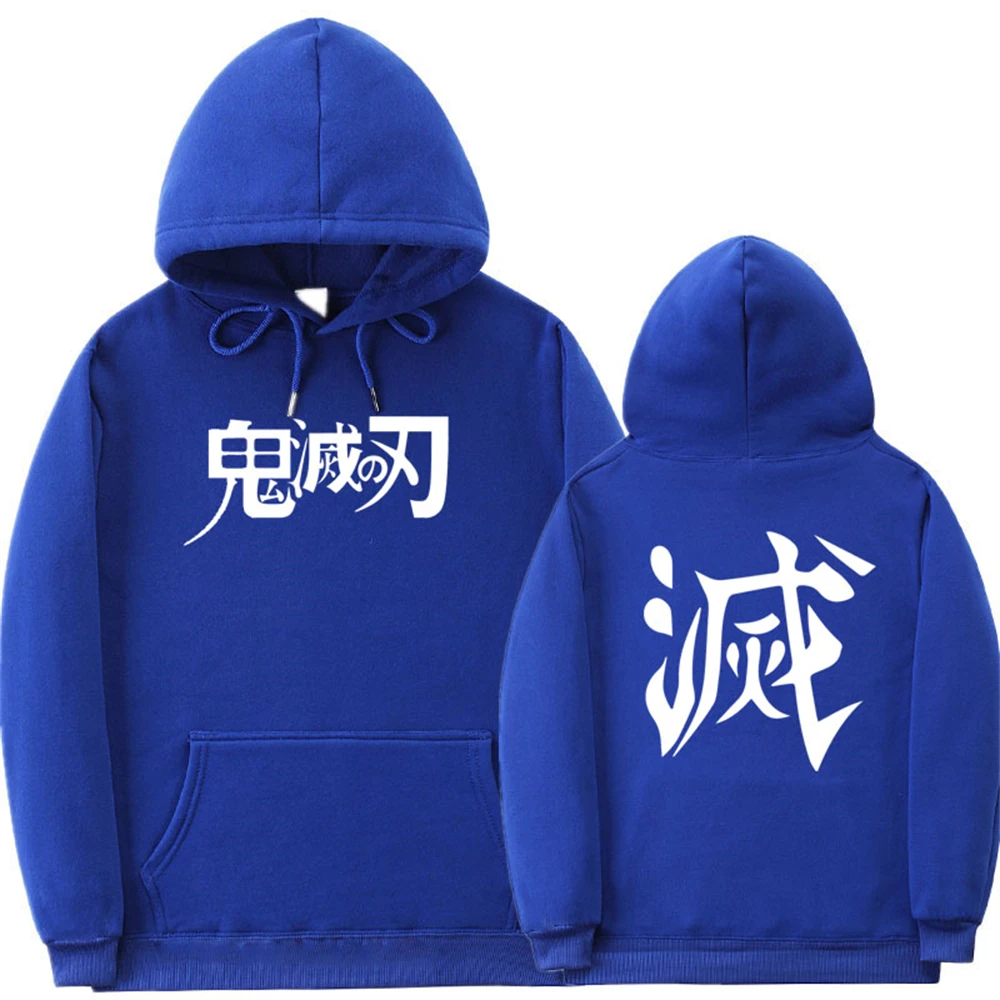 

Harajuku Women Sweatshirts Anime Clothes Unisex GirlsHoodies Kawaii Nezuko Cartoon Demon Slayer Kimetsu no Yaiba Tops Dropship