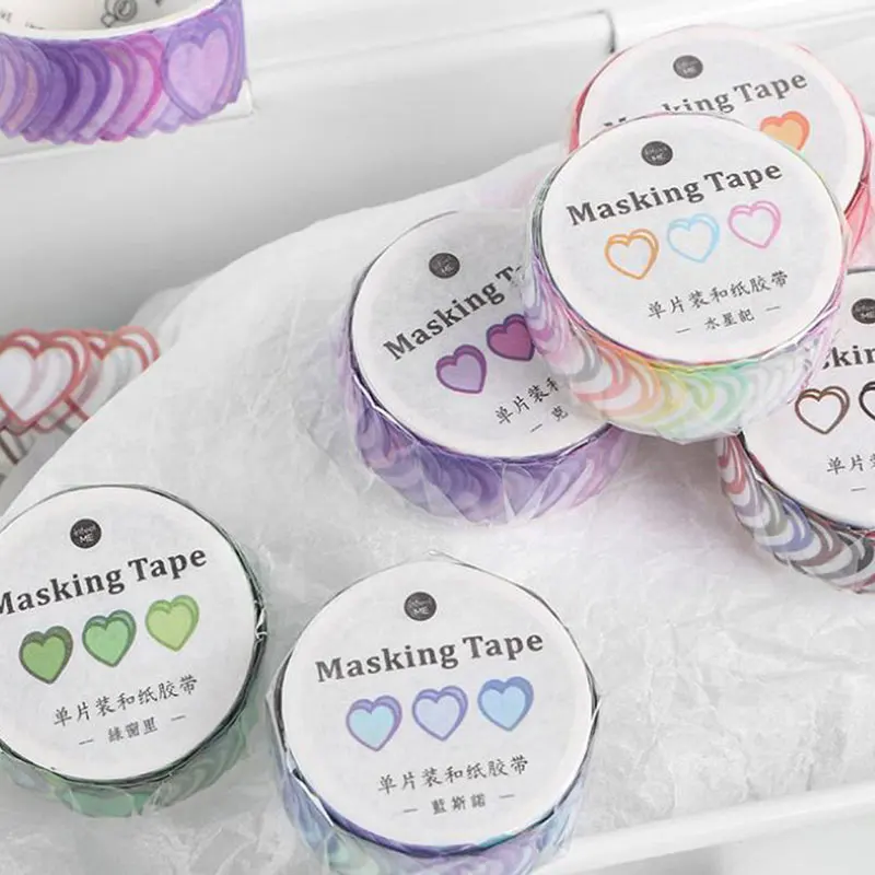 

100pcs/Roll DIY Vintage Masking Tape Sticker Scrapbooking Paper Stationery Tape