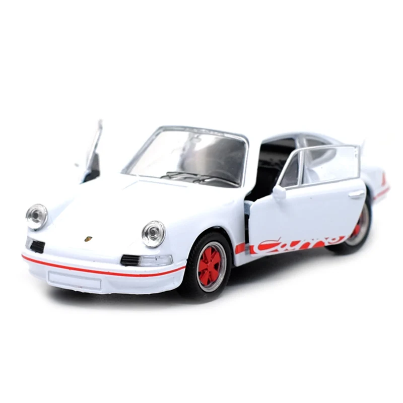 WELLY 1:36 1973 911 RS ретро спортивный автомобиль сплав литье под давлением модель