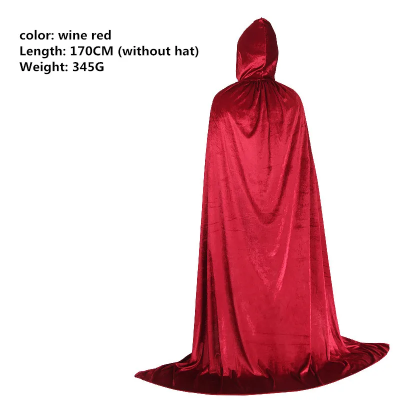 Платье для Хэллоуина Мужской и Женский Костюм Богини ведьмы Ведьма плащ детский