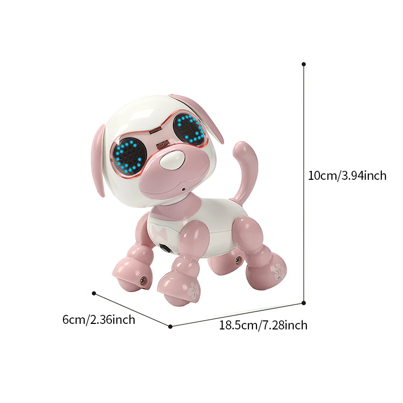 

Cute Electric Pet Robot Dog Robotic Puppy Interactive Battery Operated Toy Birthday Gifts Christmas Present Toy for Children