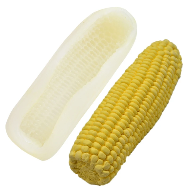 

3D Corn Shape Cake Silicone Mould Fondant Cake Decorating Gadgets Candy Chocolate Gumpaste Molds Soap Candle Clay Moulds