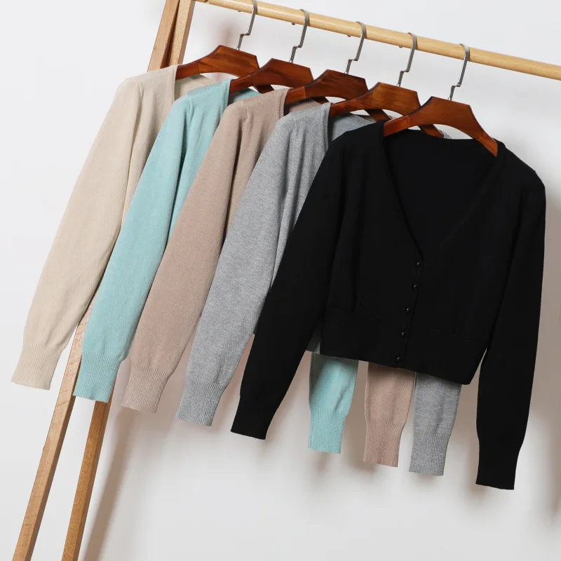 Women New Sweater Cardigans Long Sleeve Knitted Sweaters 2019 Korean Style |