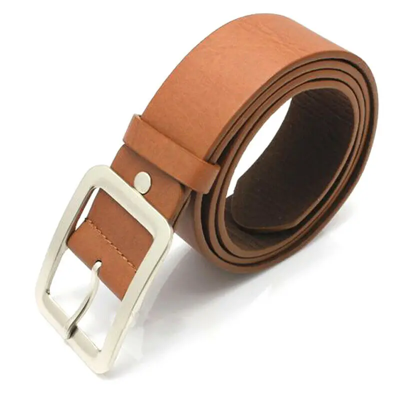 

Womens Ladies Leather Buckle Waist Belts Casual Dress Jeans Strap Waistband AU