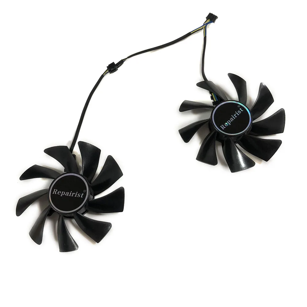 2 шт./лот HD7970 HD7950 GPU VGA Cooler 85 мм вентилятор для XFX HD 7970 графика видео карты охлаждения