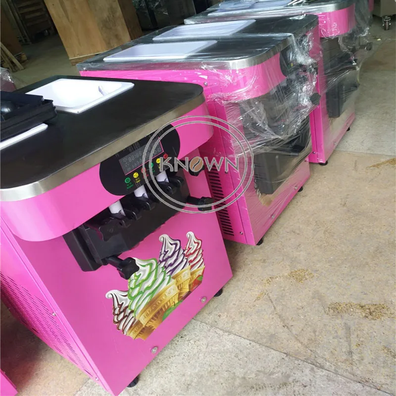 Настольный компьютер стоял три ароматы мороженого Производитель коммерческих