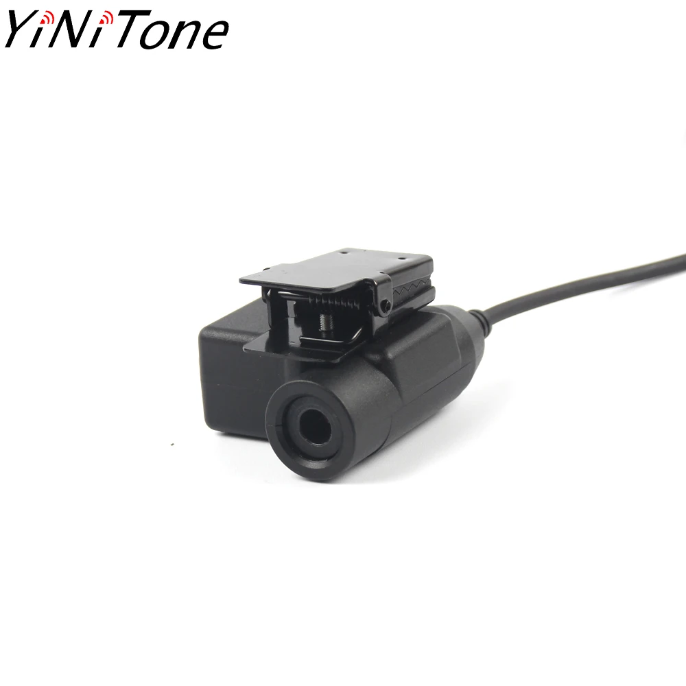 Military Headset U94 PTT For COMTAC MSA EARMOR TCA TRI NATO plug for MTP850S XIR P8268  APX4000 APX2000 APX6000 DP4800 DP3400
