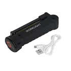 Складная Рабочая лампа с Cob-матрицей, вращающийся светодиодный светильник для технического обслуживания, 5 Вт10 Вт, с зарядкой через Usb, светильник чная портативная лампа с COB-матрицей