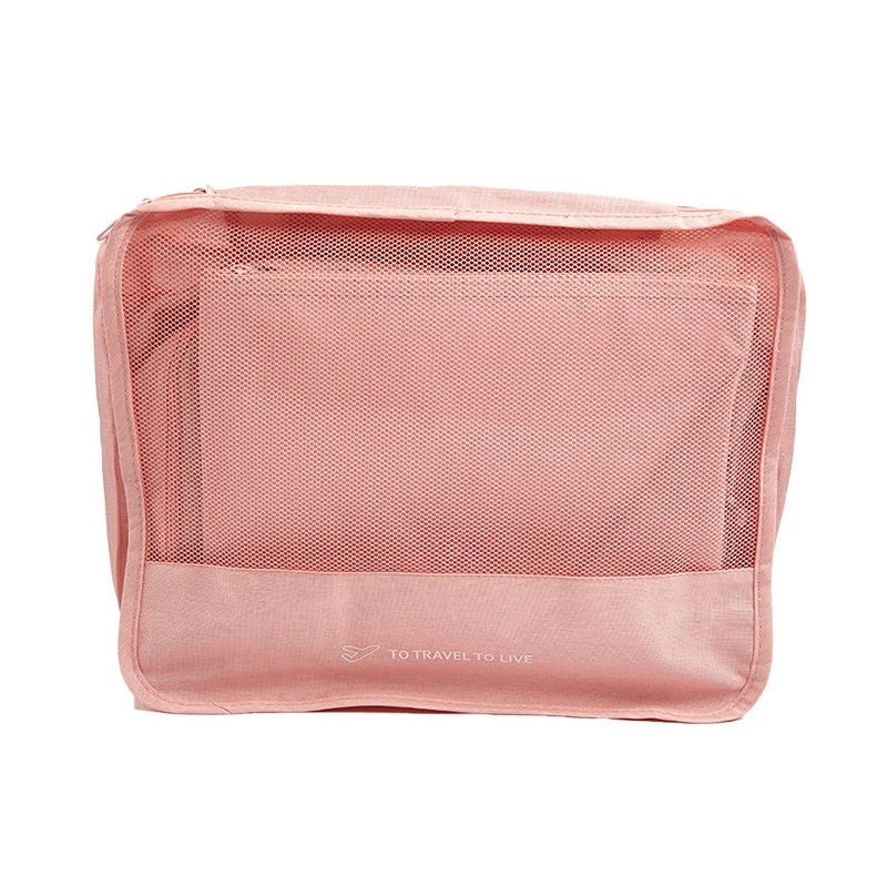 

New Travel Set 7pcs/set Travel Bag Organizer Luggage Suitcase Packing Cube 2021 Shoe Clothe Storage Bags For Traveling Pouch Kit