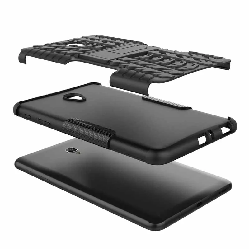 

Case for Samsung Galaxy Tab A 8.0 2017 SM-T380 SM-T385 Stand Cover Shockproof Rubber Bumper Dual Layer Armor Cover