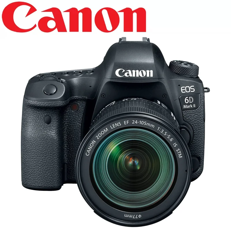 Цифровая камера Canon EOS 6D Mark II DSLR профессиональная фотокамера с объективом EF 24-105 мм