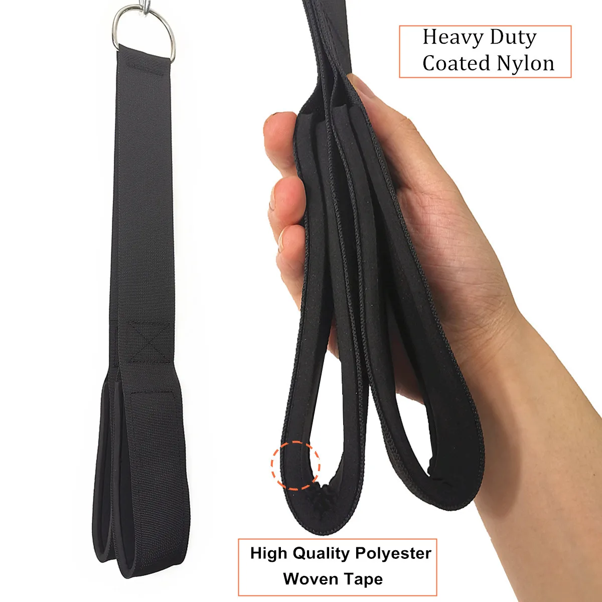 

Gym Home DIY Pulley Cable Machine Fitness Workout Strength Training Equipment System Attachment Strap Loading Pin for Triceps