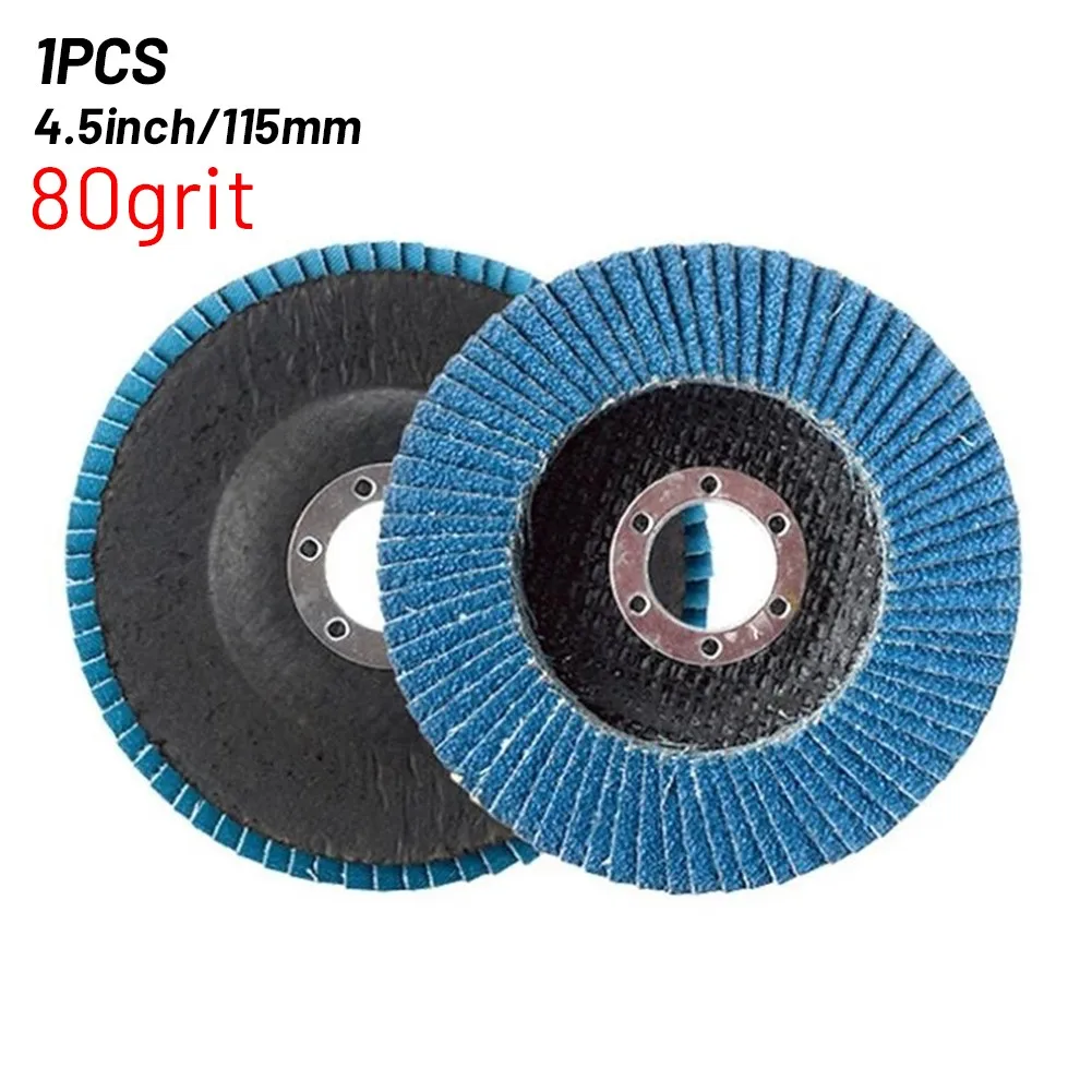 

4.5\\'\\' 115mm Metal Sanding Flap Discs Angle Grinder Wheels Blade 40/ 60/80/120grit Abrasive Tools For Mild Steel