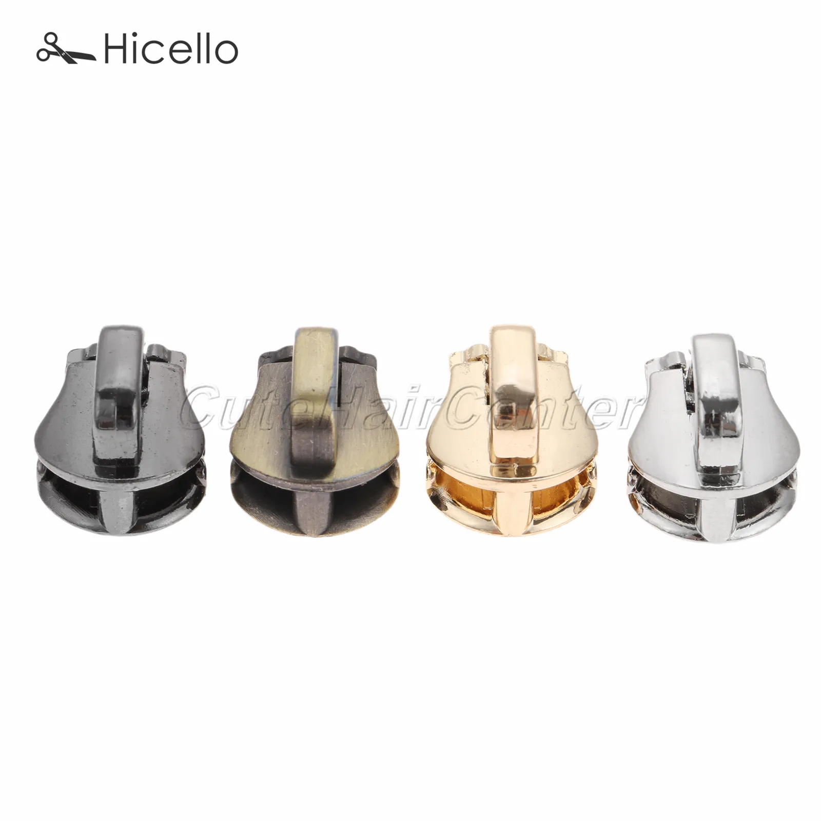 10 шт. #5 головка на молнии металлический слайдер сумка с замком для багажа ремонт