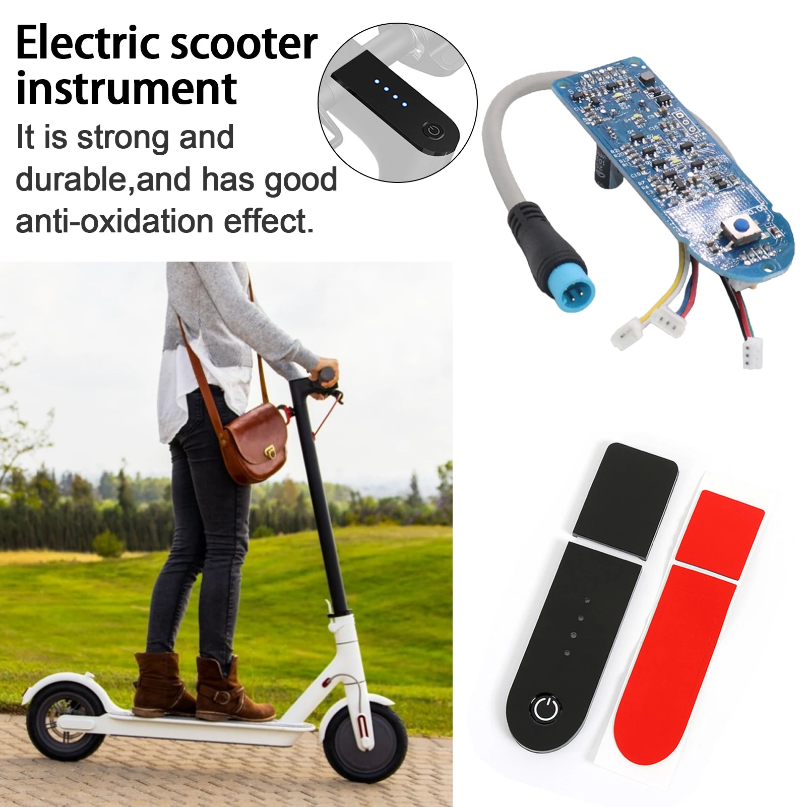 

For XIAOMI M365 Electric Scooter Ninebot Max Dashboard BT Circuit Board With Cover Ninebot Max Accessories Scooter Parts