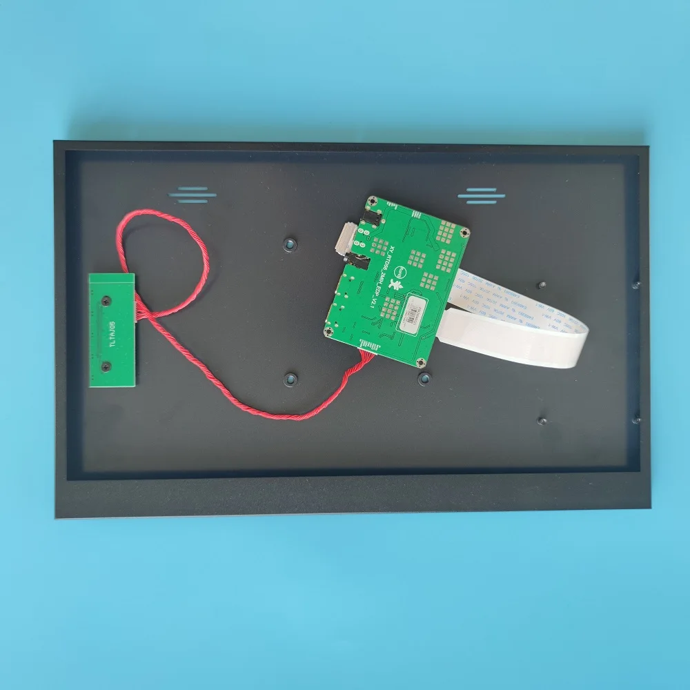 

EDP Controller board + Metal alloy back cover case box 2 Mini HDMI-compatible kit for B156HAN08 15.6" 1920x1080 Panel screen DIY