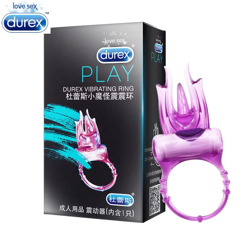 Durex вибрационное кольцо Секс игрушки дьявол Ультра пожарной пальцевой вибратор