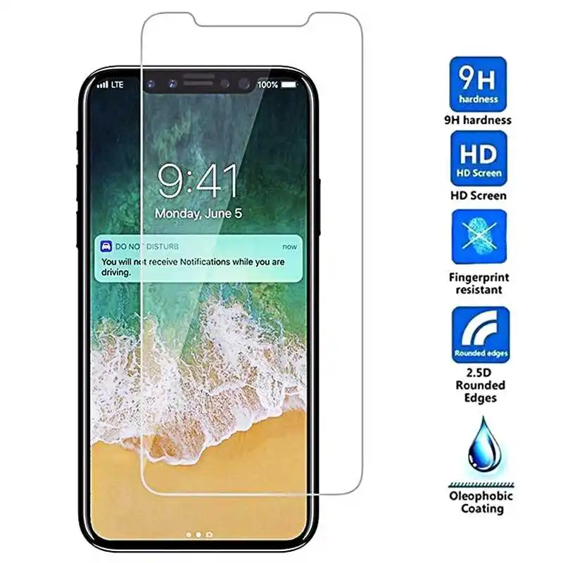 

High Definition Tempered Glass For Motorola One Fusion Plus Pro Zoom Action Hyper Macro P40 Note Power Screen Protector