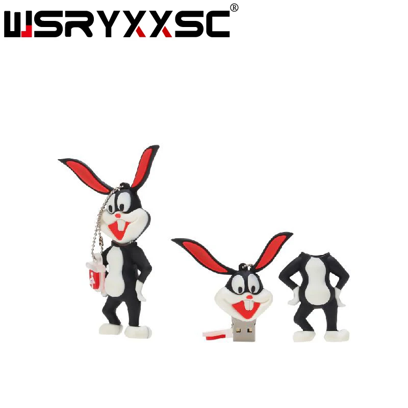 

Wsryxxsc Cartoon Usb Flash Drive Waterproof Flash Drive 128gb 64gb 32gb 16gb 8gb 4gb High Speed Flash Drive Key Real Capacity