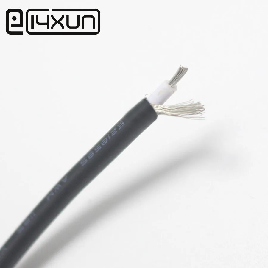 5 м UL1185 18AWG одножильный проводник луженая медь экранированный аудио кабель динамик провод 1 ядро+ 1 заземление