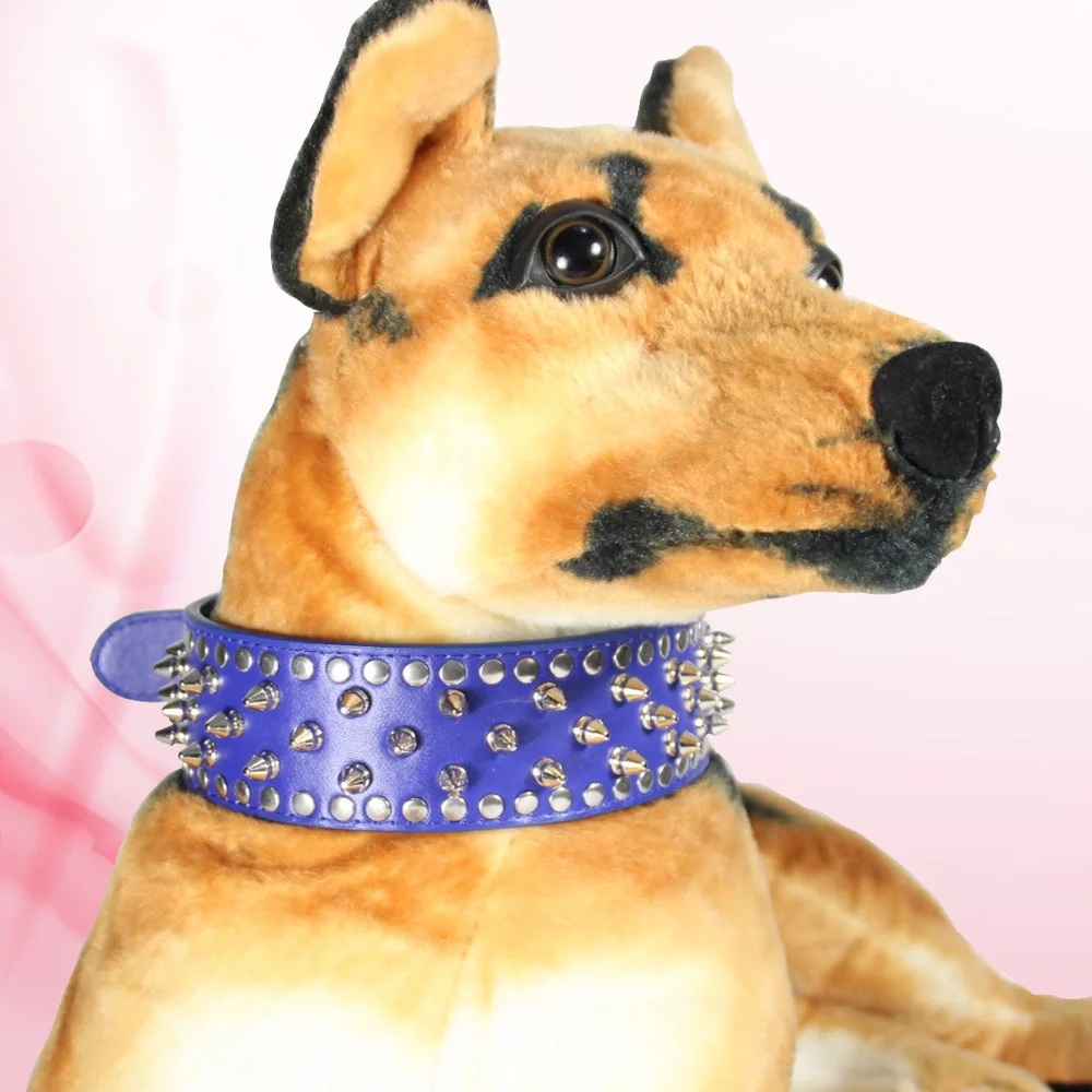 Собачий ошейник с шипами по индивидуальному заказу роскошные ремни для шеи из