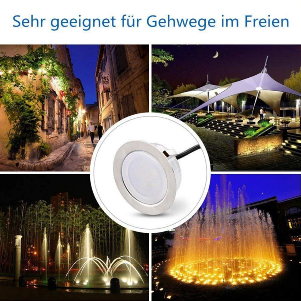 Светодиодный светильник с регулируемой яркостью 12 В постоянного тока подземный