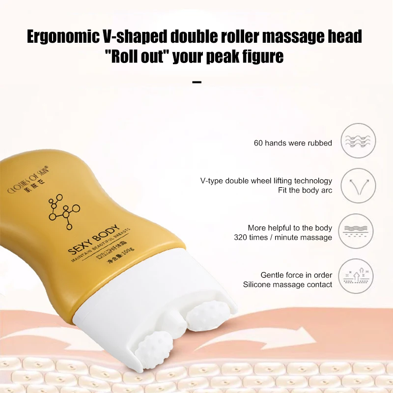 Женский крем для похудения укрепляющий валик кожи массажный коррекции фигуры