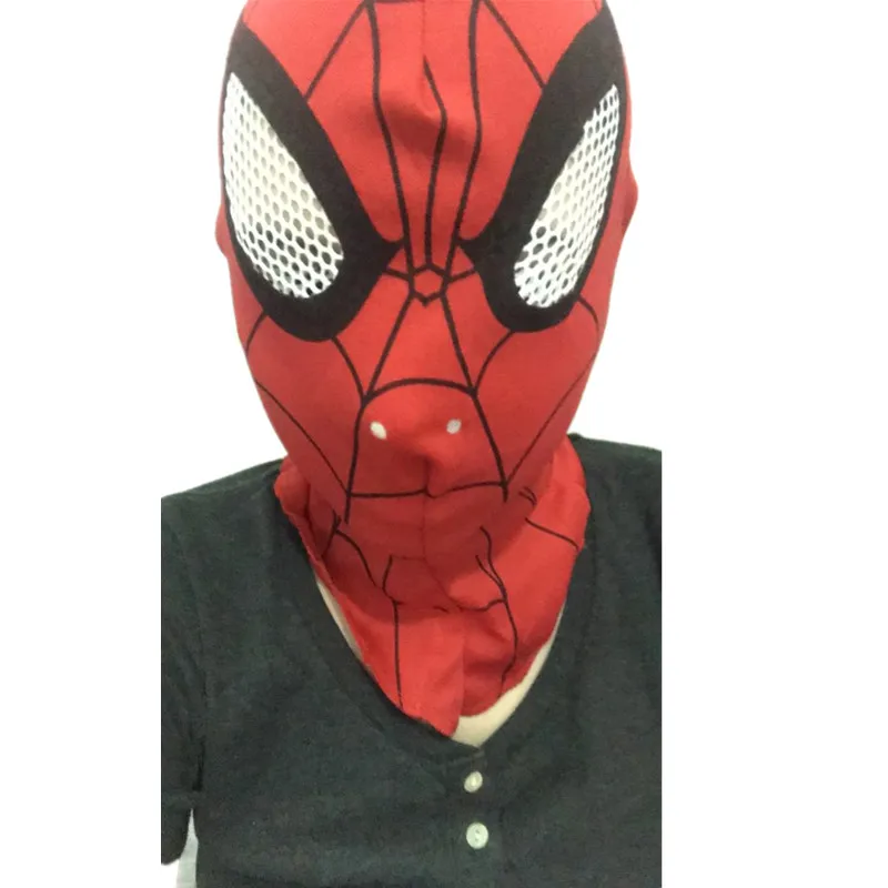 1 шт. маска Человека паука для лица капюшон человека Хэллоуина Вечерние Маски