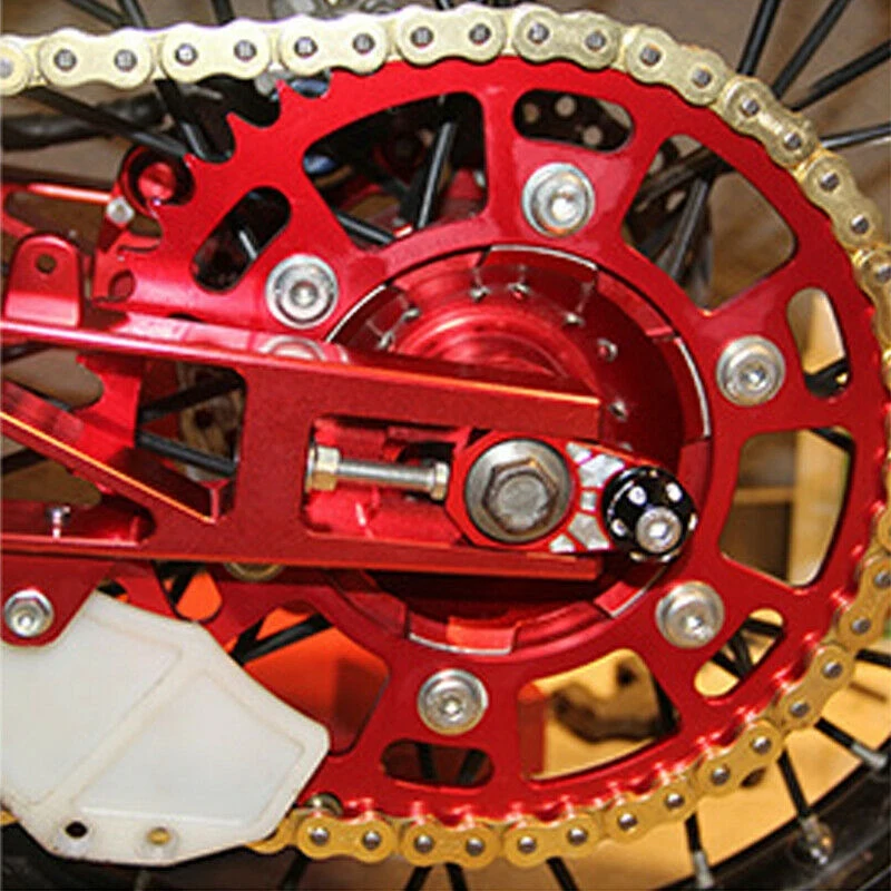 

2 x Motorcycle Rear Hub Wheel Chain Regulator Anti Skid Parking Automatic Adjuster