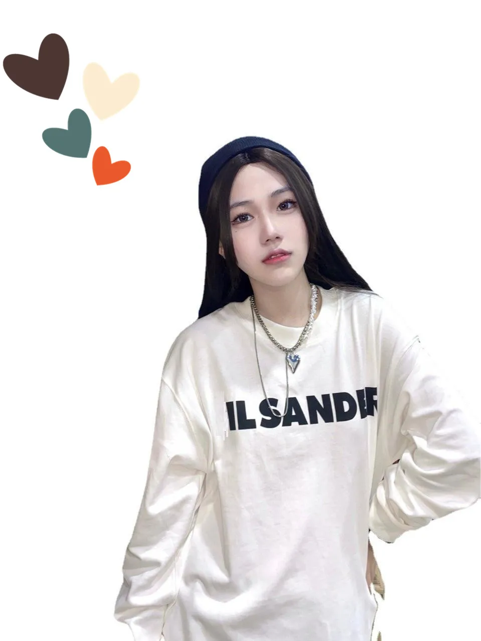 

Fw22 Young Style JIL Sander O-neck COTTON SHIRT Men Women Couple Oversize CASUAL T-SHIRT Gift For FRIEND