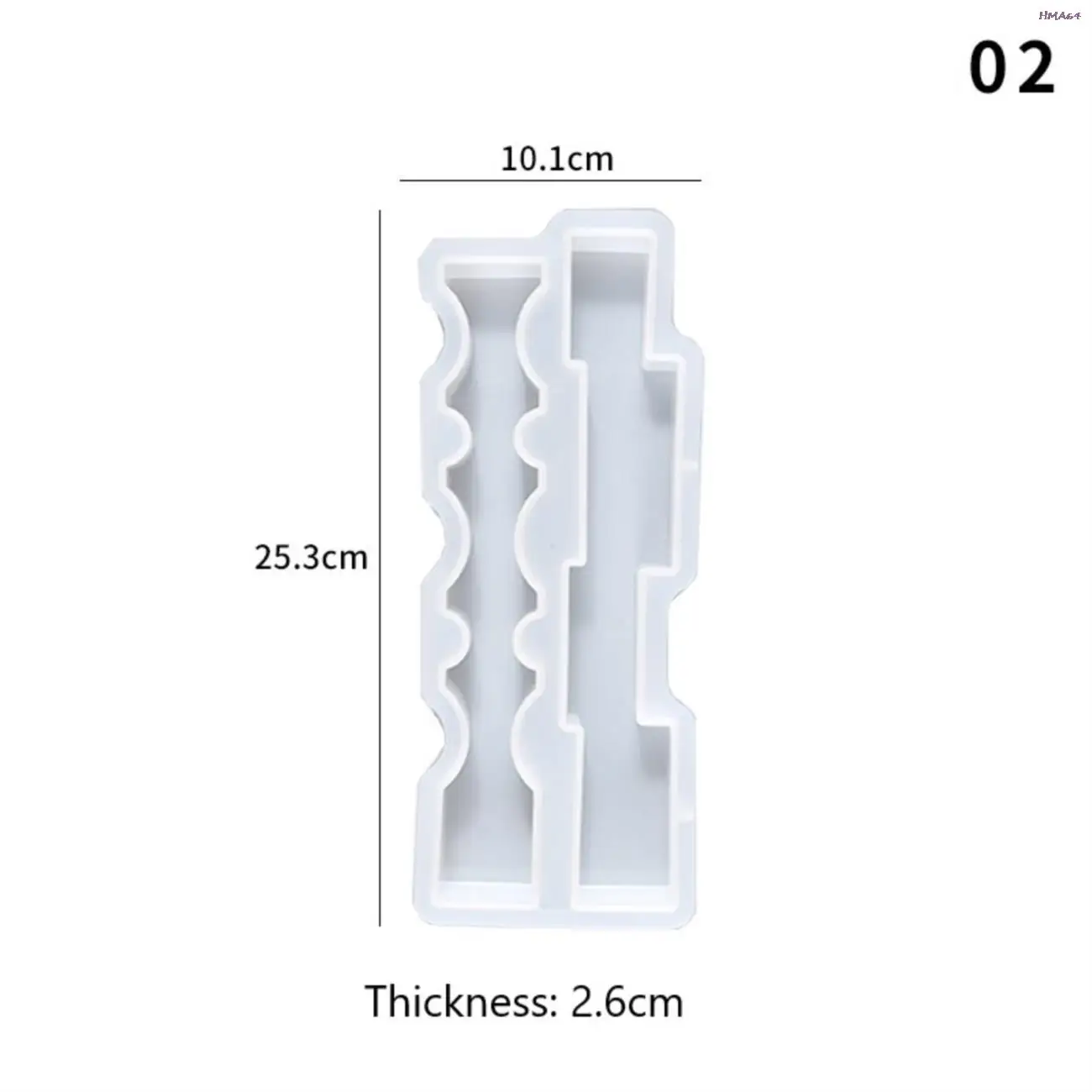 

Форма для свечей «сделай сам», форма для волнистых свечей из смолы, силиконовая форма, форма для кристального клея, форма для свечей