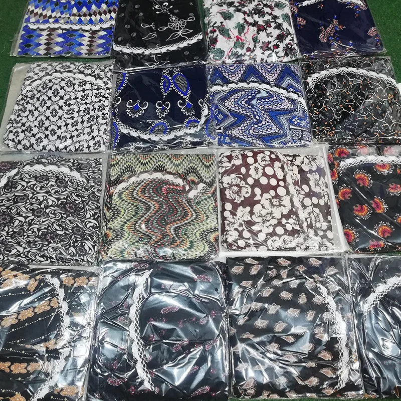 (12 шт./лот) 2019 Новый мусульманский жен печатных кафтан мусульманское Абая Макси