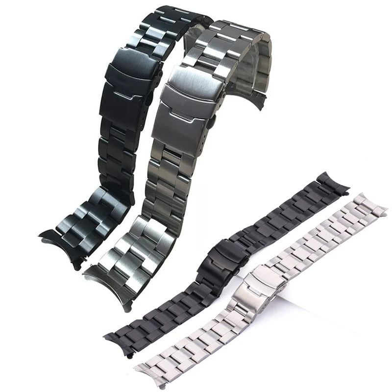 

High Grade Replacement Watchband For Nokia WITHING STEEL HR 36mm Umidigi GT Fashion Metal Shockproof Anti-fall Durable Strap