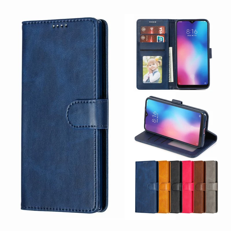 Чехол s для Xiaomi mi 9 SE 9se чехол Роскошный винтажный простой Магнитный Флип-кошелек кожаный чехол для телефона для Xio mi 9se 9 SE Coque