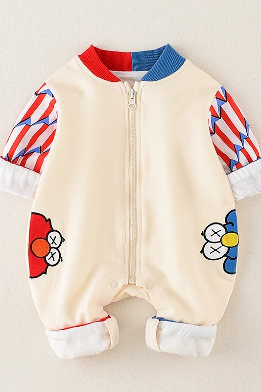

0-12 Months Autumn children clothing Newborn baby clothes baby romper cotton Baby Outing Bodysuit cartoon baby clothes boy girl