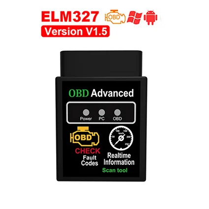 Автомобильные аксессуары OBD2 ELM327 V2.1 V1.5 автомобильный диагностический инструмент