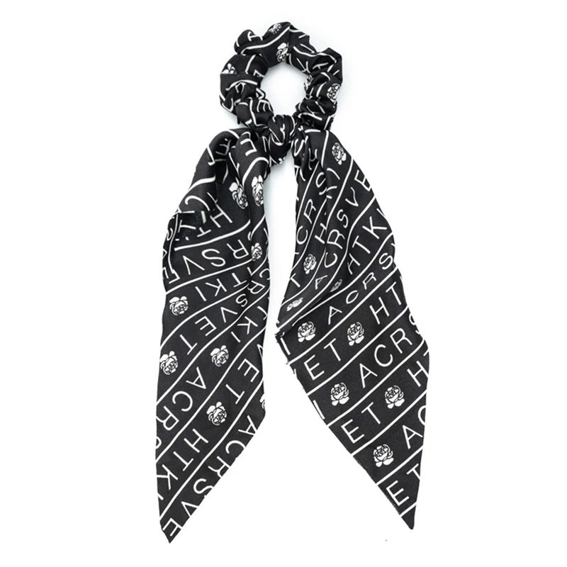 

Hair Accessories Long Hair Ribbon For Women Ponytail Scarf Sweet Elastic Hair Bands Fashion Floral Print Polka Dot Scrunchies